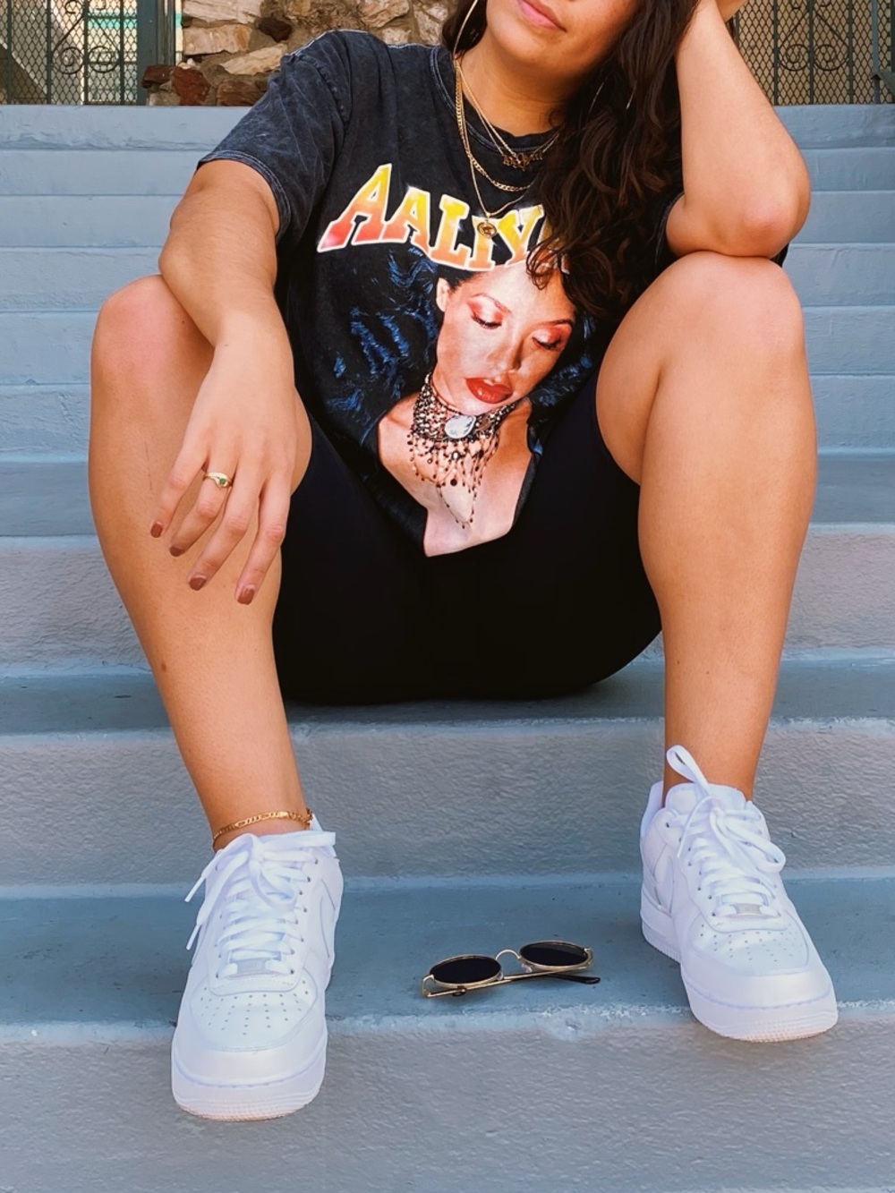 Black and Yellow Graphic Short Sleeve Tee